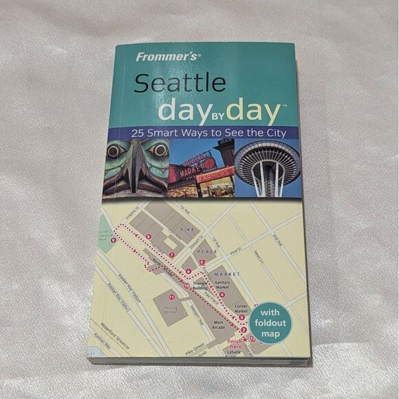 Frommer's Travel Guide United States Washington Seattle Day by Day Book with Map - Picture 1 of 2